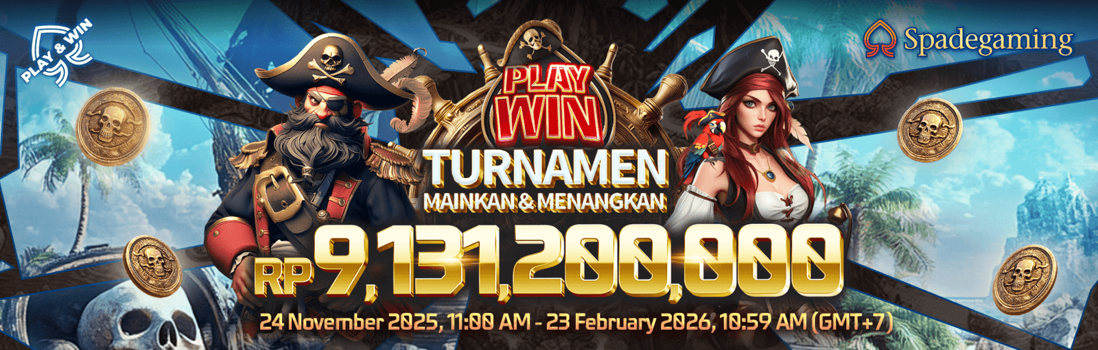 SPADEGAMING - Play and Win Tournament